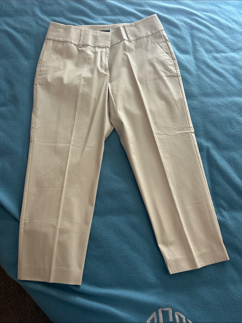 Ann Taylor Curvy 12 Khaki Stretch Trouser Pants – Classic Workwear